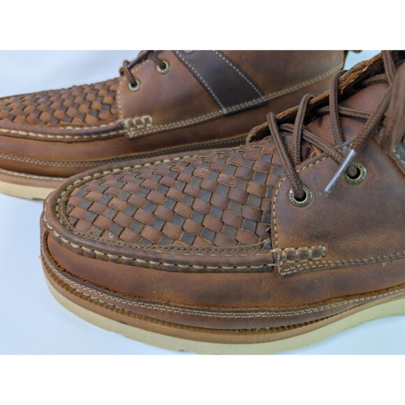 Twisted X 4" Wedge Sole Soft Toe Boot Brown Mens Size 11.5 MCA0032 - Picture 2 of 13